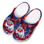 fresno state bulldogs radiant burst effect clog best selling