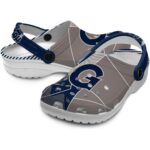 georgetown hoyas geometric background clog best selling