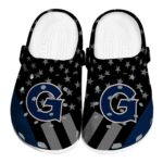 georgetown hoyas stellar stripes theme clog best selling