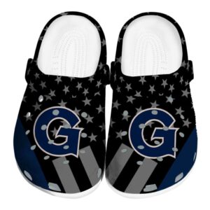 georgetown hoyas stellar stripes theme clog best selling