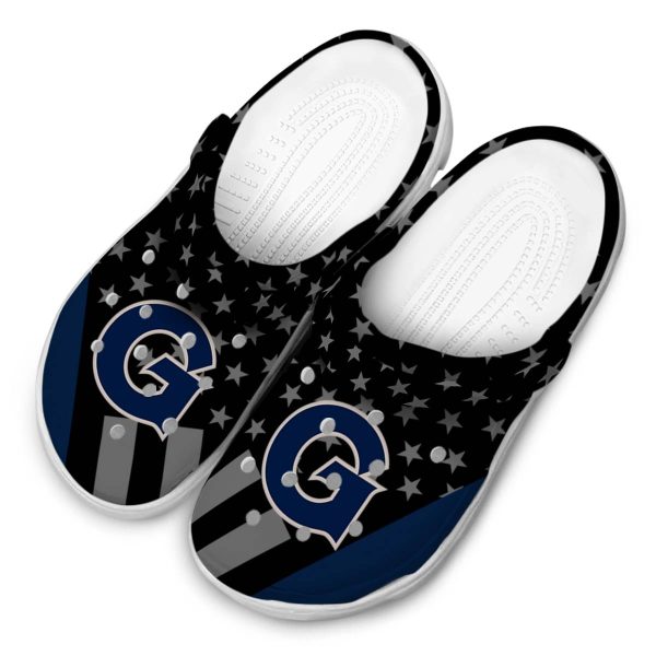 georgetown hoyas stellar stripes theme clog latest model
