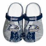 georgia southern eagles geometric background clog best selling