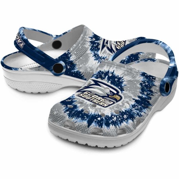 georgia southern eagles radiant burst effect clog high quality