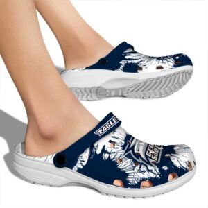 georgia southern eagles splatter graphics clog fashion forward