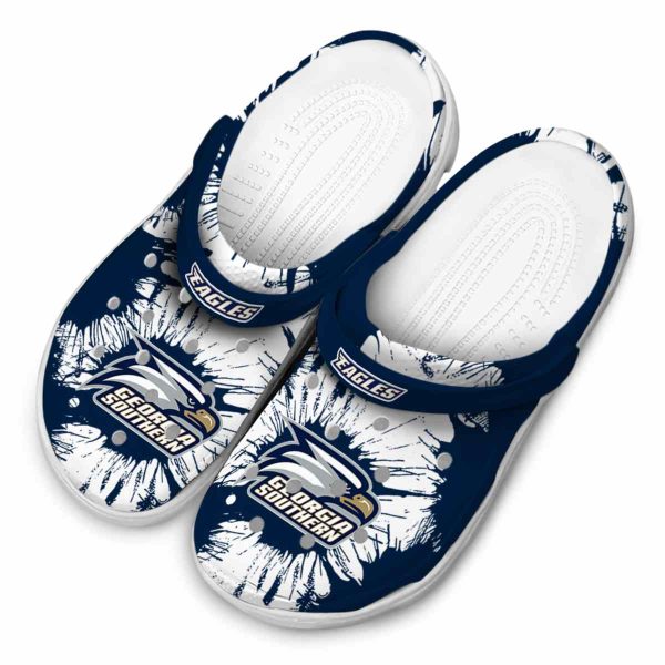 georgia southern eagles splatter graphics clog latest model