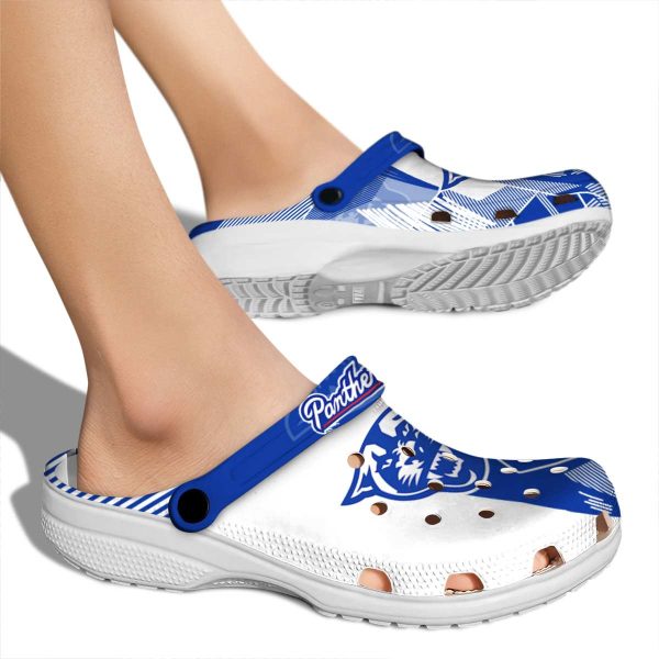 georgia state panthers geometric background clog fashion forward