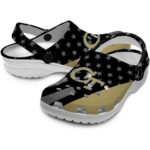 georgia tech yellow jackets stellar stripes theme clog best selling