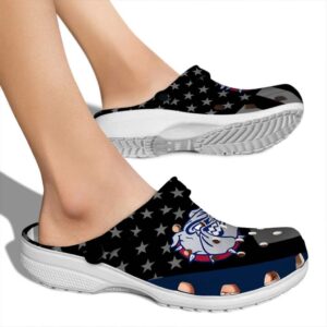 gonzaga bulldogs stellar stripes theme clog fashion forward