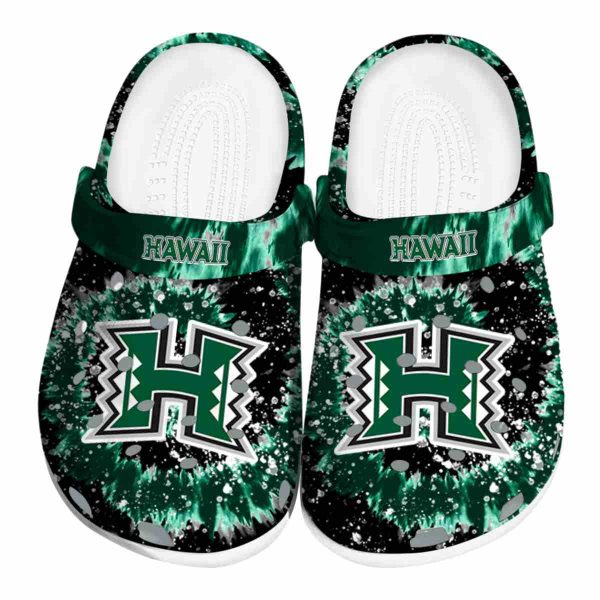 hawaii rainbow warriors radiant burst effect clog best selling