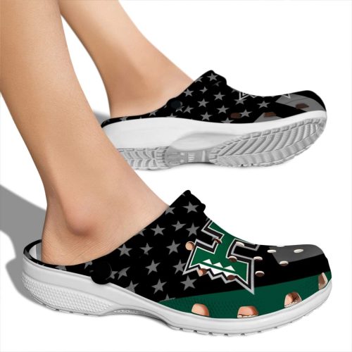 hawaii rainbow warriors stellar stripes theme clog fashion forward