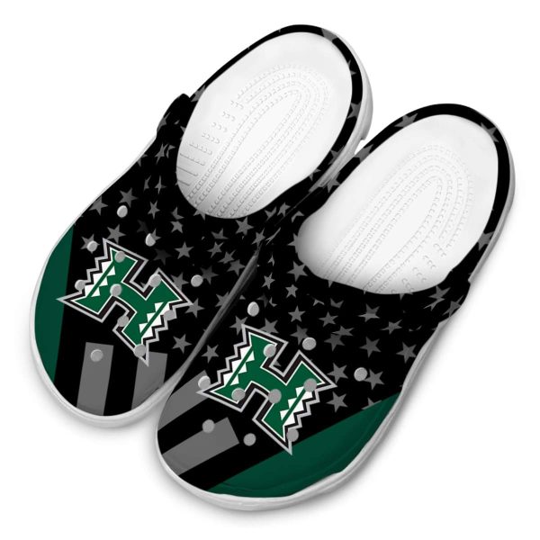hawaii rainbow warriors stellar stripes theme clog latest model