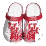 houston cougars geometric background clog best selling