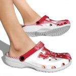 houston cougars geometric background clog best selling