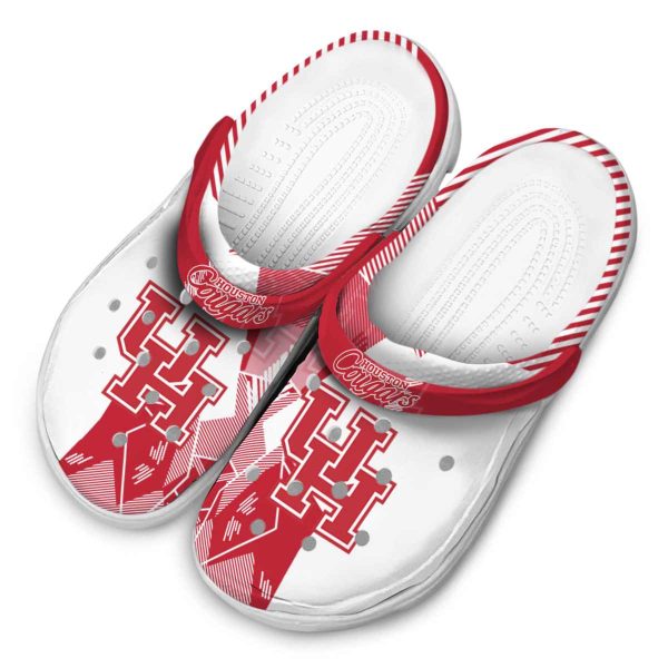 houston cougars geometric background clog latest model