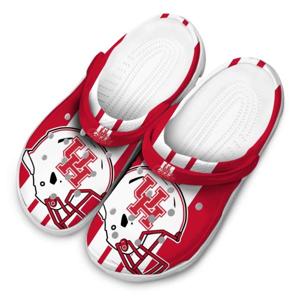 houston cougars helmet stripes clog latest model