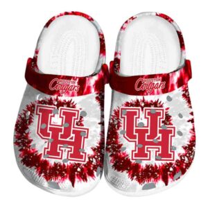 houston cougars radiant burst effect clog best selling