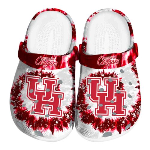 houston cougars radiant burst effect clog best selling