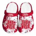 houston cougars splatter graphics clog best selling