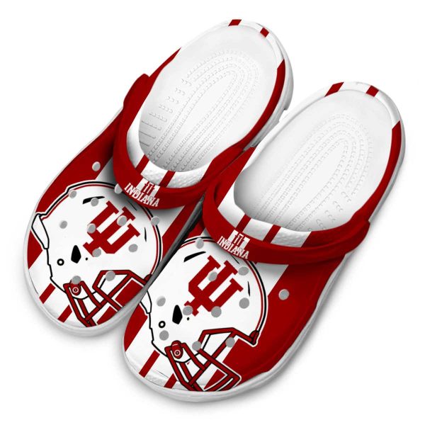 indiana hoosiers helmet stripes clog latest model