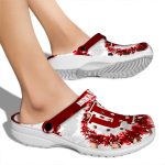 indiana hoosiers radiant burst effect clog best selling