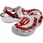 indiana hoosiers radiant burst effect clog best selling