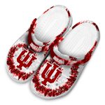 indiana hoosiers radiant burst effect clog best selling