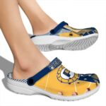 indiana pacers geometric background clog best selling