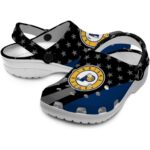 indiana pacers stellar stripes theme clog best selling