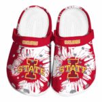 iowa state cyclones splatter graphics clog best selling