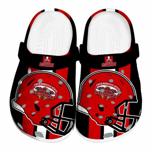 jacksonville state gamecocks helmet stripes clog best selling