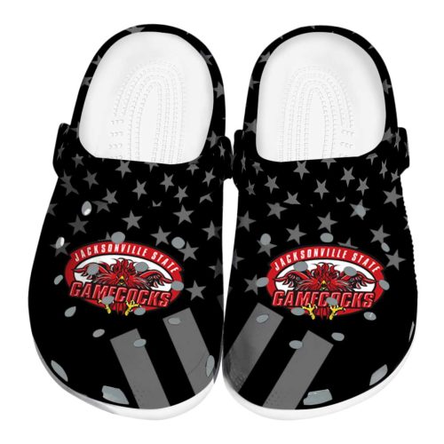jacksonville state gamecocks stellar stripes theme clog best selling