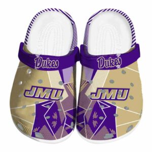 james madison dukes geometric background clog best selling