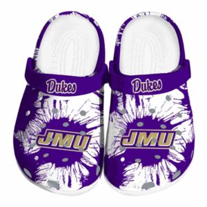 james madison dukes splatter graphics clog best selling