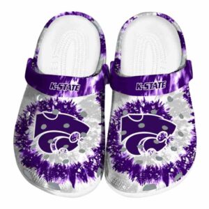 kansas state wildcats radiant burst effect clog best selling