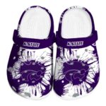 Kansas State Wildcats Splatter Graphics Clog 1 kansas state wildcats splatter graphics clog best selling