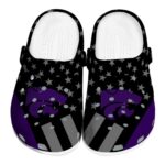 kansas state wildcats stellar stripes theme clog best selling
