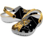 kennesaw state owls geometric background clog best selling