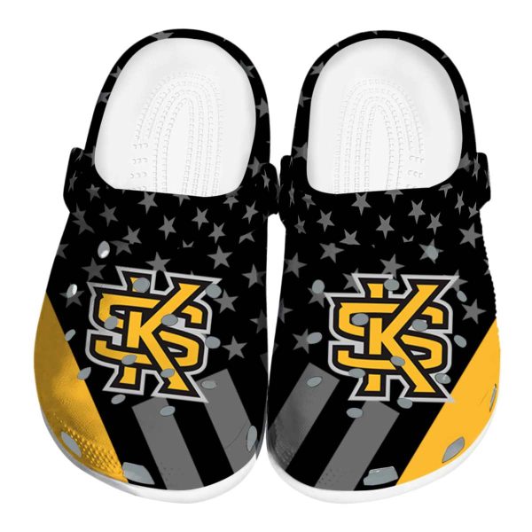 kennesaw state owls stellar stripes theme clog best selling