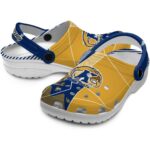 kent state golden flashes geometric background clog best selling