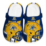 kent state golden flashes helmet stripes clog best selling