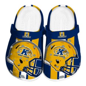 kent state golden flashes helmet stripes clog best selling