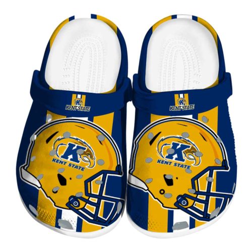 kent state golden flashes helmet stripes clog best selling