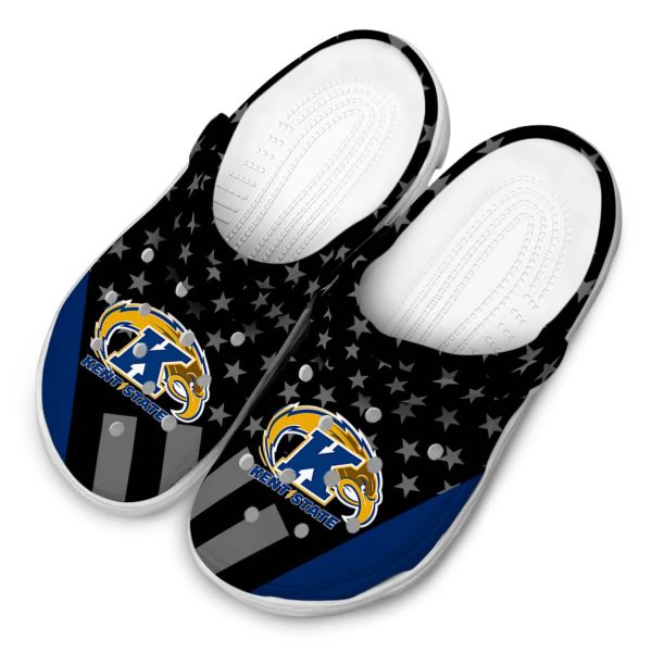 kent state golden flashes stellar stripes theme clog latest model