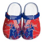 la tech geometric background clog best selling