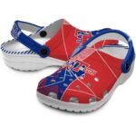 la tech geometric background clog best selling