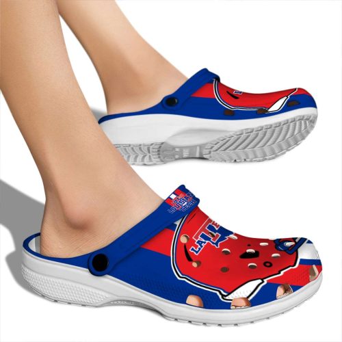 la tech helmet stripes clog fashion forward