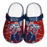 liberty flames geometric background clog best selling