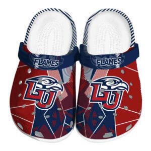 liberty flames geometric background clog best selling
