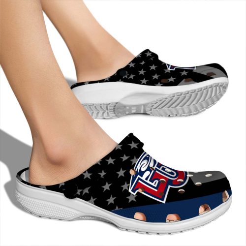 liberty flames stellar stripes theme clog fashion forward