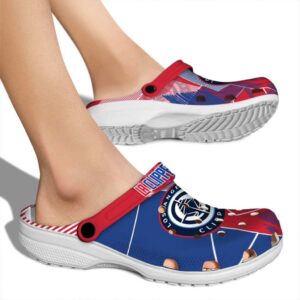 los angeles clippers geometric background clog fashion forward